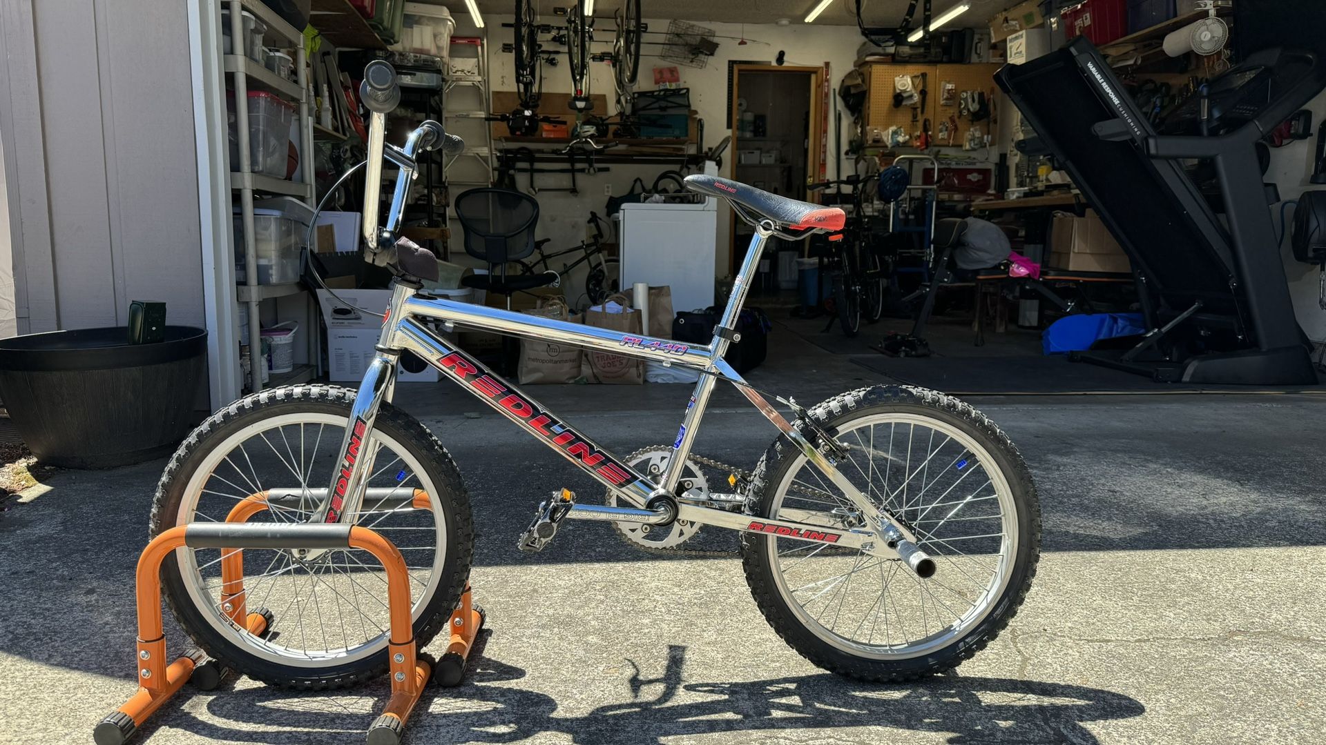 90’s Vintage Redline RL440 Big Block BMX bike.