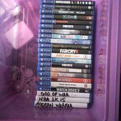 Ps4 Games  $7 Each