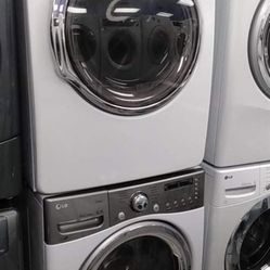LG Washer And Samsung Gas Dryer Set For $720