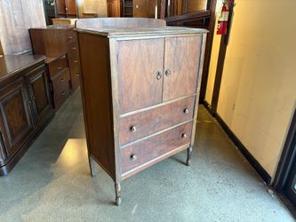 Antique Dresser with Lion Head Pulls