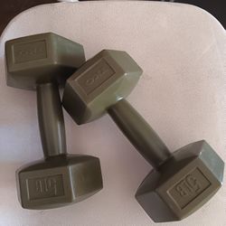 Weights And Yoga Mat