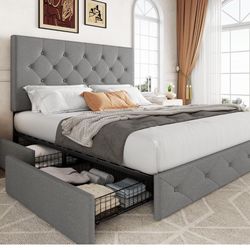 Queen size bed frame