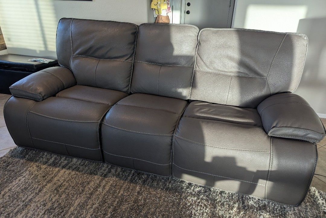 Grey *Power Reclining* Couch