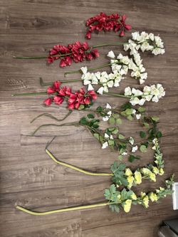 Artificial Flower Stems Bundle
