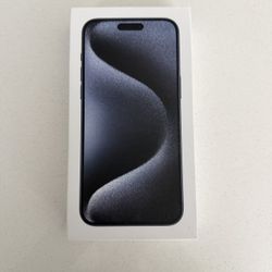 Iphone 15 Pro Max BOX