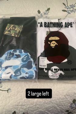 Selling bape shirts for 25 lmk asap