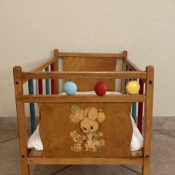 Antique Doll Crib-1950’s