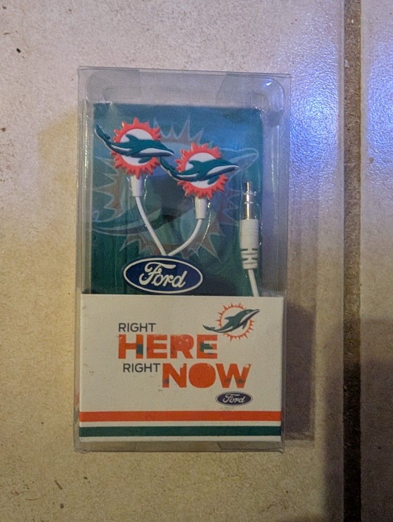 Miami Dolphins Earbuds