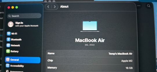 Apple MacBook Air M2 2022 16GB