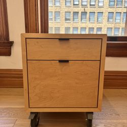 Room & Board Copenhagen File Cabinets - Cherry / Maple