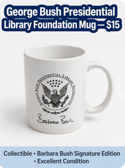 George Bush Presidential Library Foundation Mug