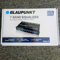 Blaupunkt Equalizer 7 Band Brand New In The Box 