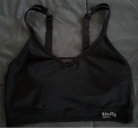 Kindly Yours Black Sports Bra