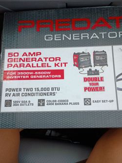 50 AMP generator parallel kit