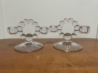 Candlewick Candle Holders