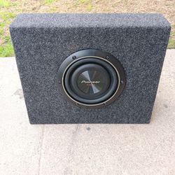 8" SUBWOOFER PIONEER SHALLOW 