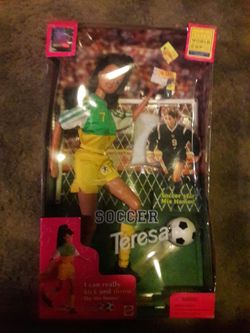Barbie ////soccer Teresa