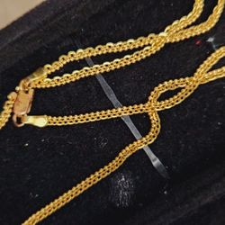 21k Gold Chain 