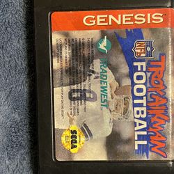 Sega Genesis Troy Aikman Nfl Football