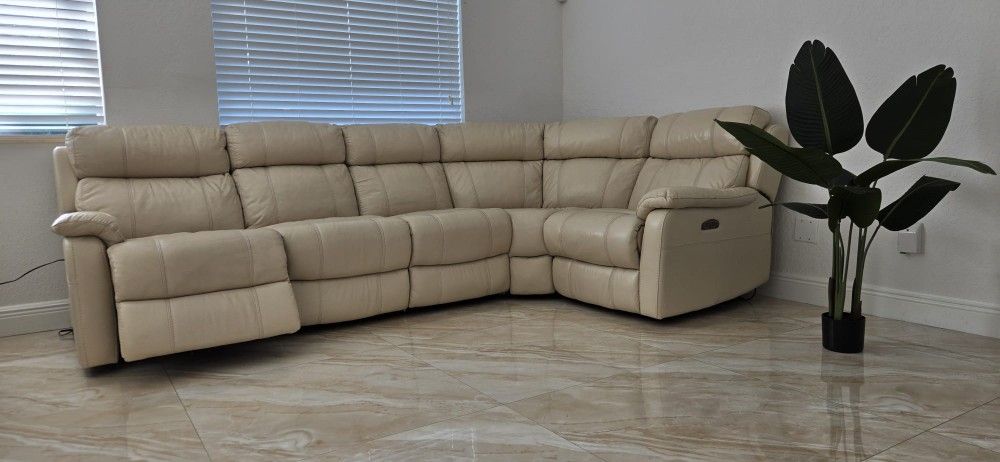 Leather Couch Sofa Sectional