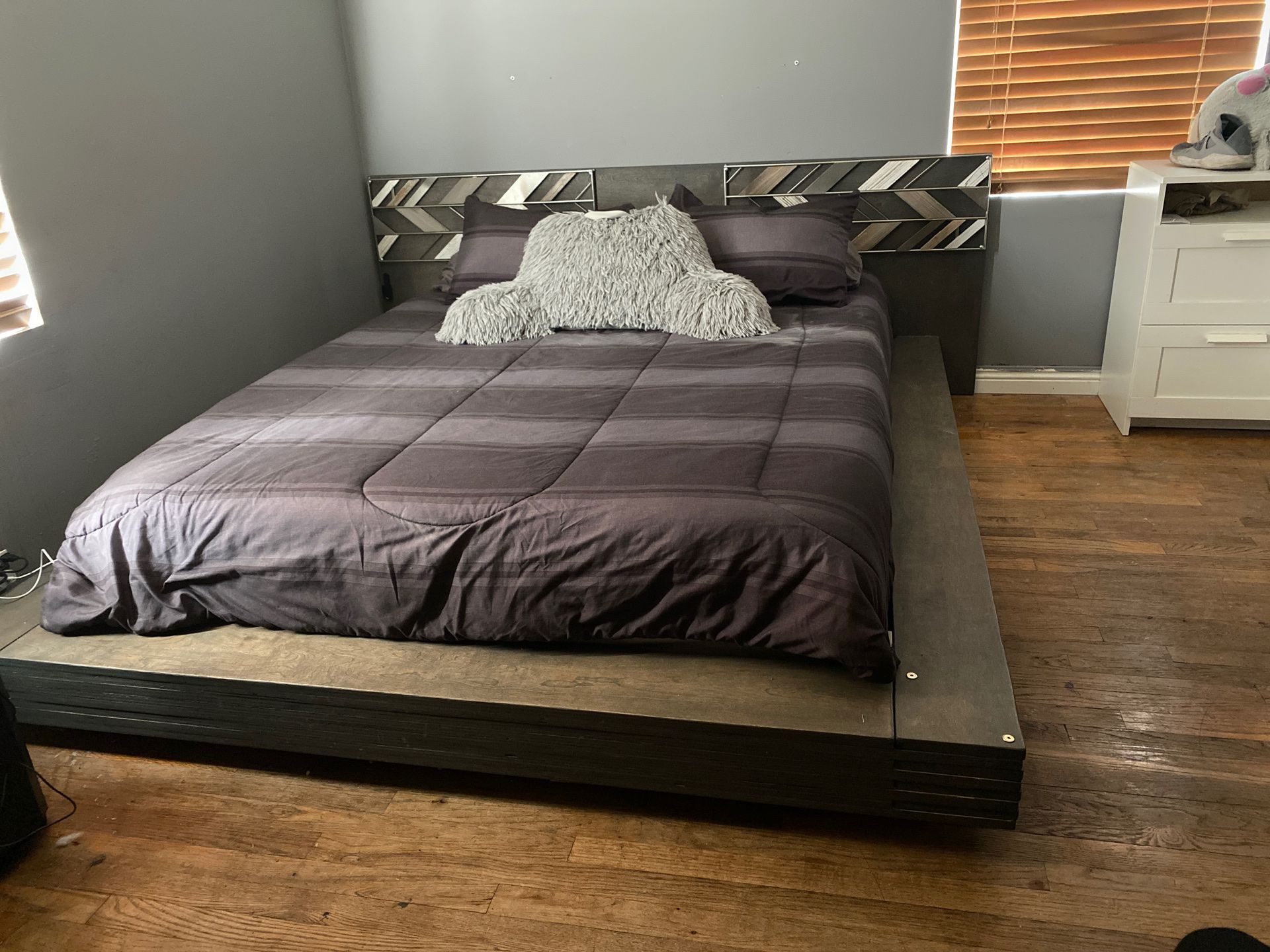 Queen size Custom made bed frame