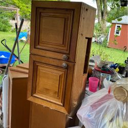 Used Cabinetry With Granite Top And Sink