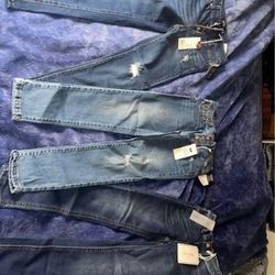 brand new girls size 12 jeans  all with tags 15$ each or all for 40$ serious buyers only please 