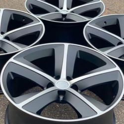 20” Dodge Magnum Charger Challenger SRT We Finance Chrysler 300 300C 300S Rims Wheels Set New 