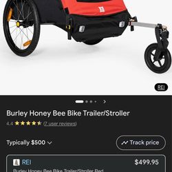 Burley Honeybee Trailer/Stroller
