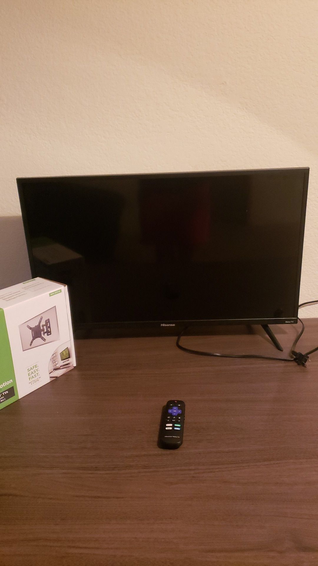 32 inch roku tv with wall mount
