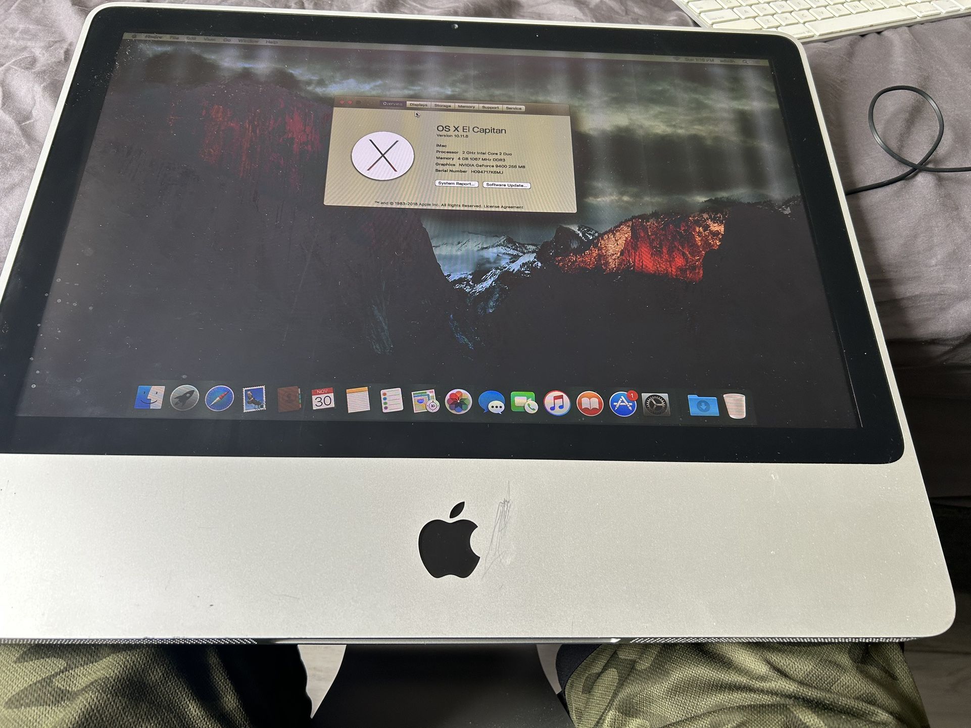 iMac 2007 Upgraded Memory And Ssd Drive 