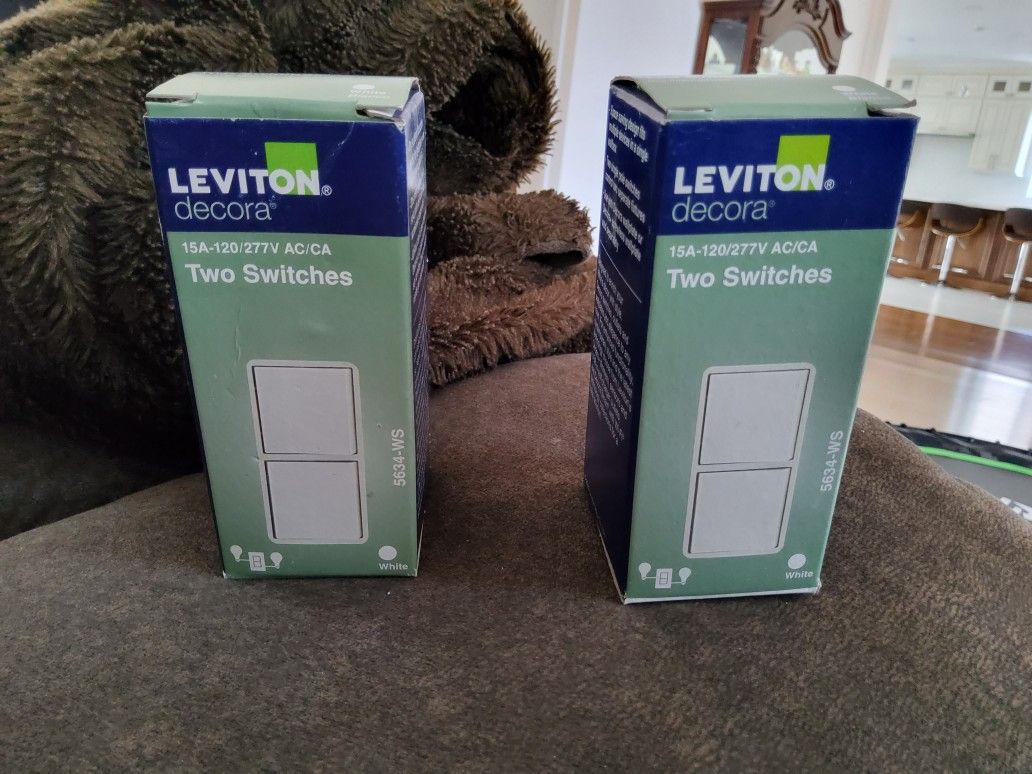 Leviton Decora Teo Switches