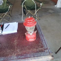 1967 Glass Coleman Kerosene Lantern
