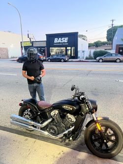 2022 Indian Scout Bobber Exhaust chrome