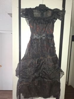 Wednesday black Rave'N dance girls costume