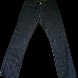 $20 OBO - Levi's 514 - Black Slim Straight Corduroy Jeans - W31 x L30