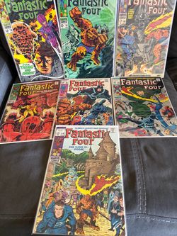 Fantastic Four Marvel Comics Lot #78–84