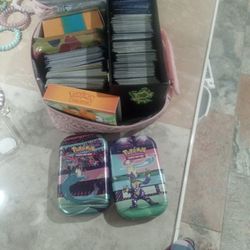 Pokemon Card Collection Around 800 Cards Most Shiney 2 Picachus 