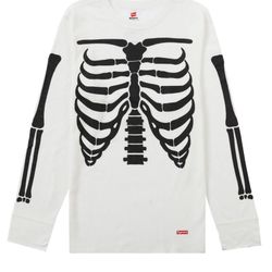 Supreme Hanes Bones Thermo White Large