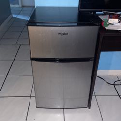 Whirlpool Stainless Steel Mini Fridge