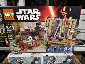 75139 BATTLE ON TAKODANA star wars lego legos set FORCE AWAKENS maz finn NEW
