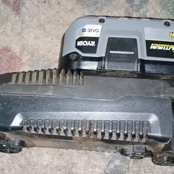 Ryobi Battery And Charger..(18V)   $60.. For Both 