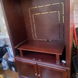 Solid Wood Cabinet - Great for TV, Storage, or DIY Projects!