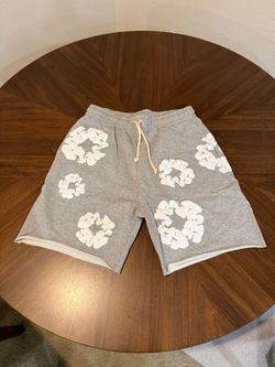 Denim tear shorts
