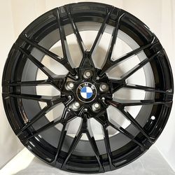 BMW Wheels 19 inch Staggered Gloss Black 5x120 Rims