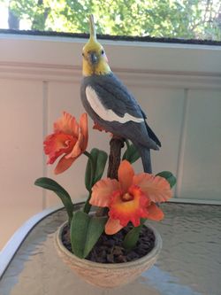 Danbury Mint Figurine Bird Joyful Companion