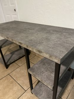 Gray Desk 