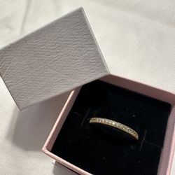 Pandora Sparkle & Hearts Ring 