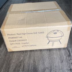 Red High Dome Grill !