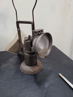 Oxweld Carbide Lamp, Handheld. W Original Manual